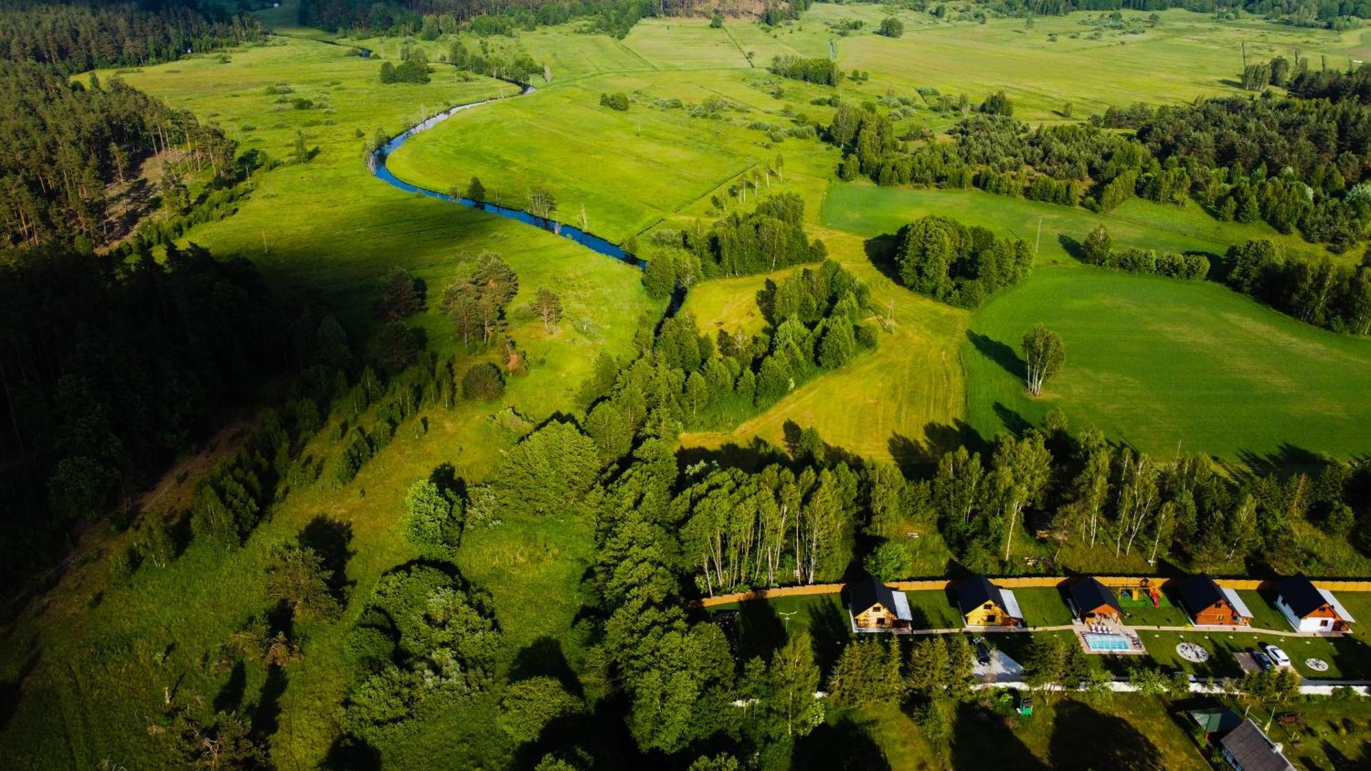 Oaza U Kaszuba- Domki Nad Slupia Jamno Exterior foto